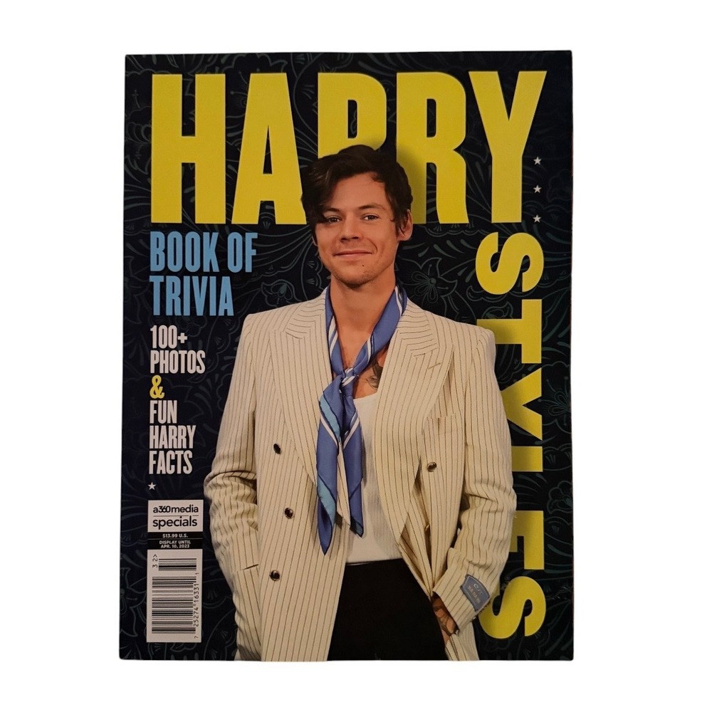 2023 Harry Styles Book of‎ Trivia 100+ Photos Fun Facts Magazine